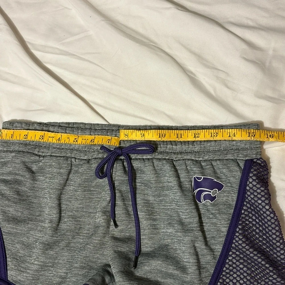 Colosseum Athletics NCAA Kansas State University KSU Wildcats Shorty Shorts -M - Picture 8 of 8